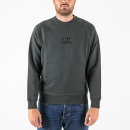 Cotton Fleece Resist-Dyed Sweatshirt - 1