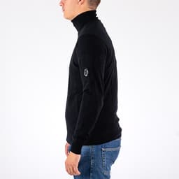 Extrafine Merino Wool Turtle Neck Knit - 4