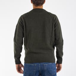Crew Neck Lambswool Sweat - 5