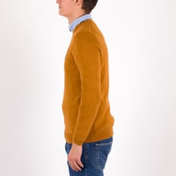 Cotton Merino Crew Neck Jumper - 4