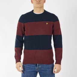 Wide Stripe Knitted Jumper - 1