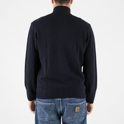 Carded Wool Zipped Sweater - 5