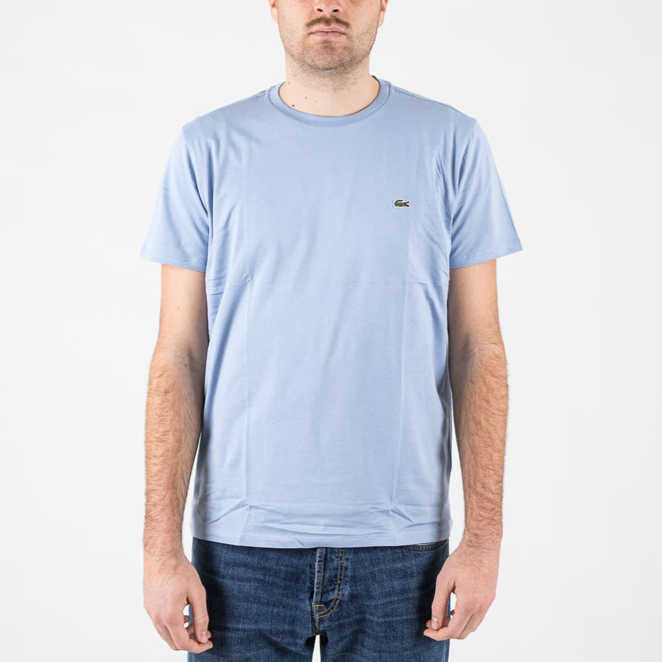 Crew Neck Pima Cotton Jersey T-Shirt - Lacoste - T-shirts