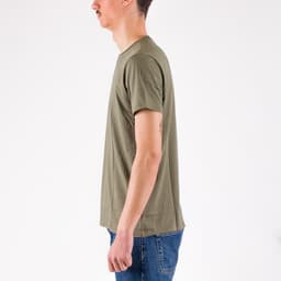 Crew Neck Pima Cotton Jersey T-Shirt - 3