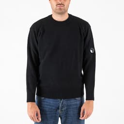 Lambswool GRS Crewneck Lens Sweater - 1