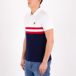 Yoke Stripe Polo Shirt - 2