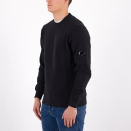 Diagonal Fleece Lens Sweatshirt - 2