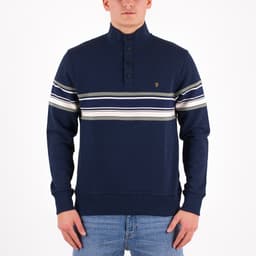 Hales Cotton Funnel Neck Sweatshirt - 1