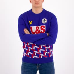 Geometric Jacquard Knitted Jumper - 3