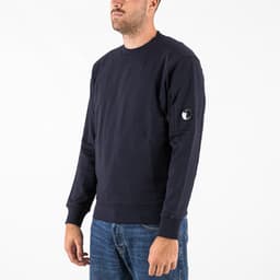 Diagonal Raised Fleece Crewneck Sweatshirt - 3