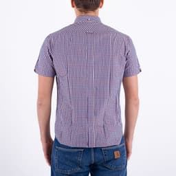 Short Sleeve Gingham Shirt - 4