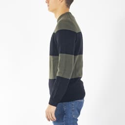 Wide Stripe Knitted Jumper - 4