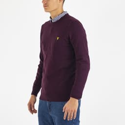 Cotton Merino Crew Neck Jumper - 2