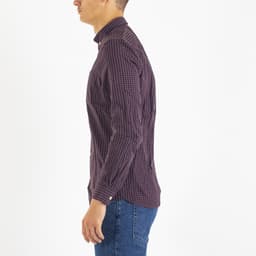 Slim Fit Gingham Shirt - 4