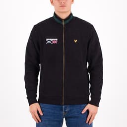 Flag Crew Neck Tipped Sweatshirt - 1