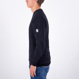 Chenille Cotton Crew Neck Knit - 4