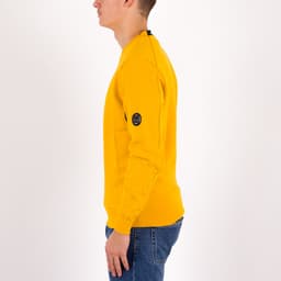 Diagonal Raised Fleece Lens Crew Sweat - 4