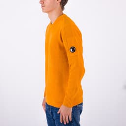 Chenille Cotton Crew Neck Knit - 2