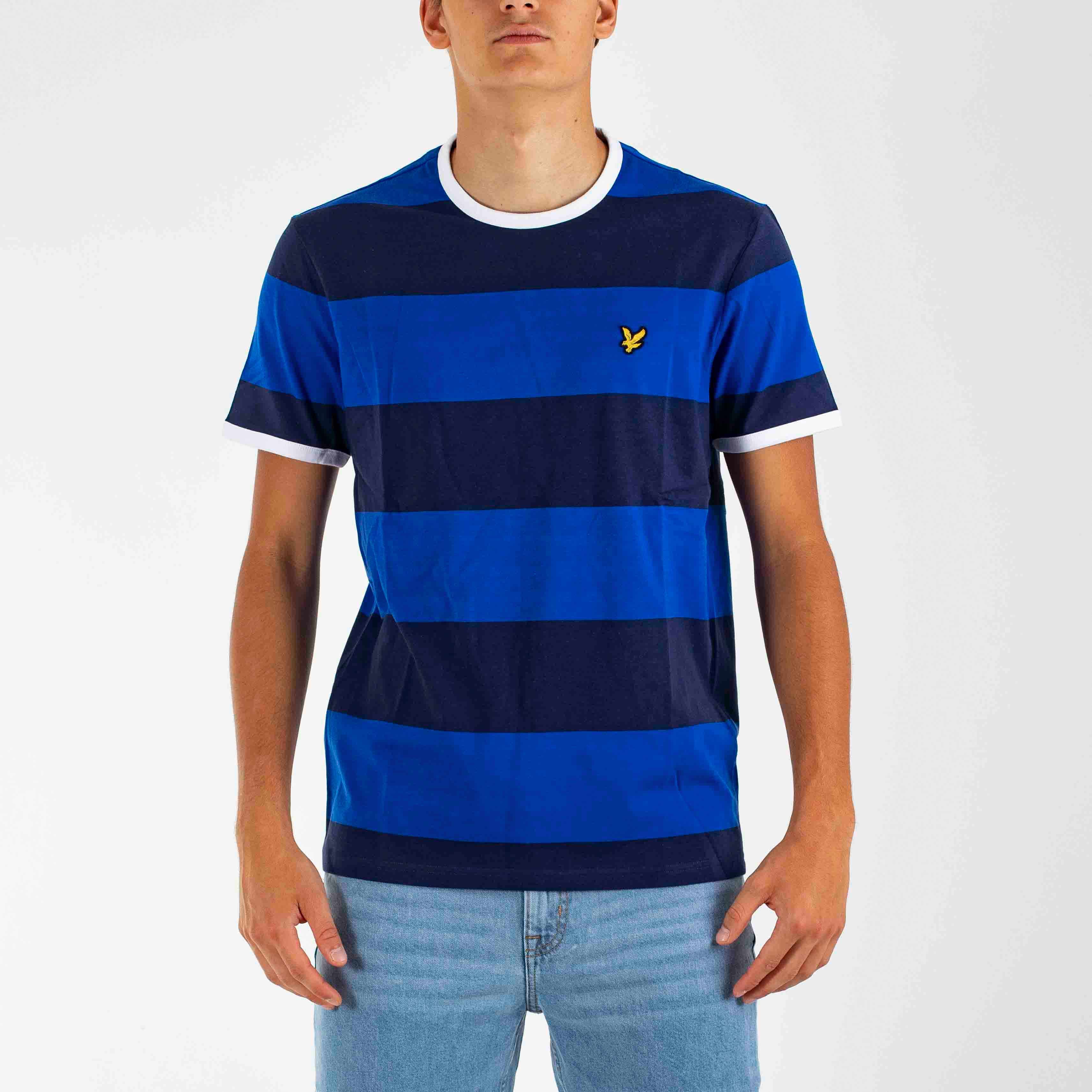 Wide Stripe Ringer T-Shirt - 1
