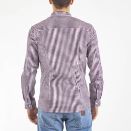 Slim Fit Gingham Shirt - 5