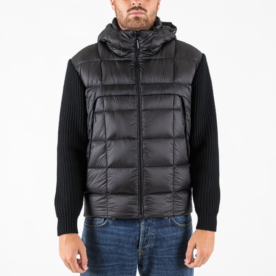 Knitwear Merino Wool Goggle Jacket - C.P. Company - Jackets