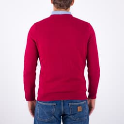 Cotton Merino Crew Neck Jumper - 5