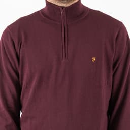Redchurch 1/4 Zip Merino Wool Jumper - 6