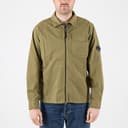 Organic Gabardine Zipped Lens Overshirt