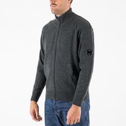 Lambswool GRS Full Zip Sweater - 3