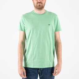 Crew Neck Pima Cotton Jersey T-Shirt - 1