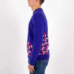 Geometric Jacquard Knitted Jumper - 4