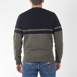 Panel Strip Crew Neck - 5