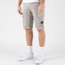 Stretch Sateen Cargo Lens Shorts