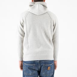 Lambswool GRS Hooded Full Zip Sweater - 5