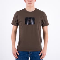 30/1 Jersey Label Print T-Shirt - 1