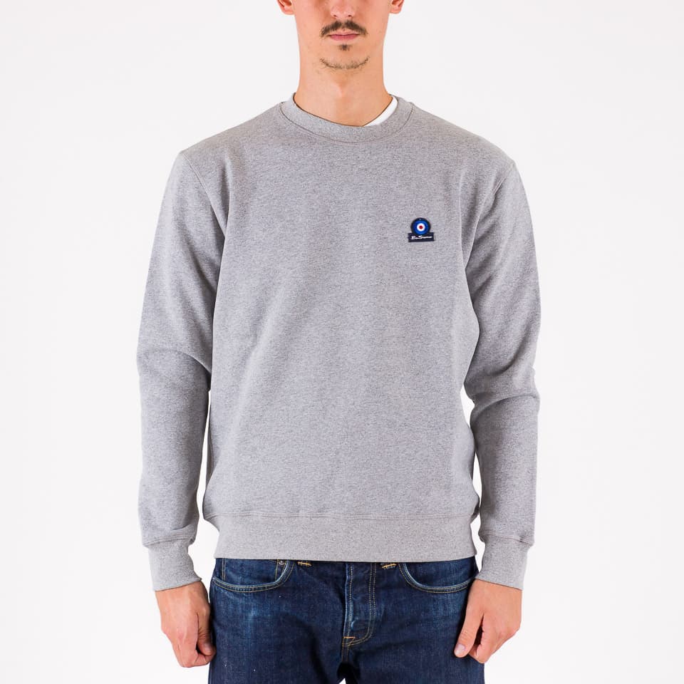 Crewneck Patch Sweatshirt - 1