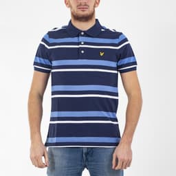 Stripe Polo Shirt - 1