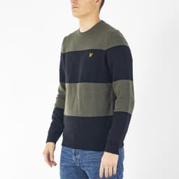 Wide Stripe Knitted Jumper - 2