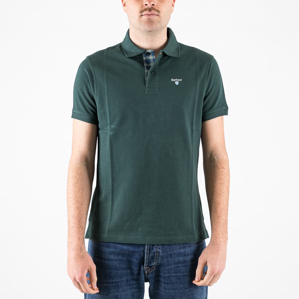 Tartan Pique Polo - Barbour - Polo