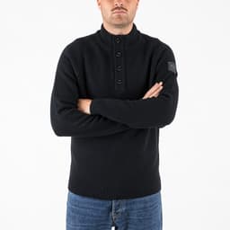 Castillos Knitted Wool Quarter Neck Sweater - 2