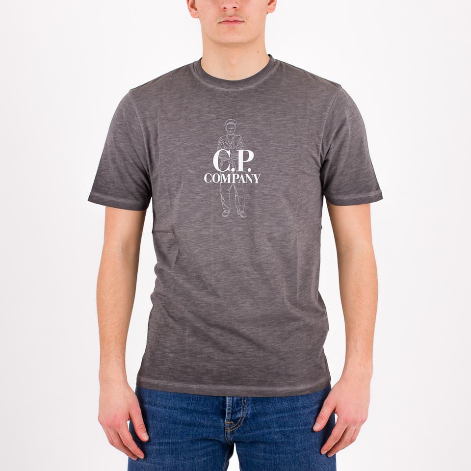 Short Sleeve Man Print T-Shirt - 1