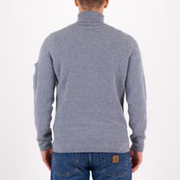 Turtle Neck Alpaca Sweater - 5