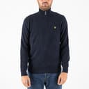 Lambswool Blend Quarter Zip Jumper