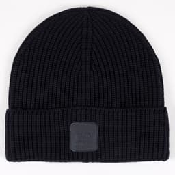 Metropolis Series Extrafine Merino Wool Logo Beanie - 1
