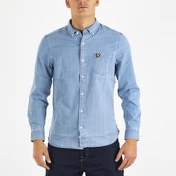 Slim Fit Denim Shirt - 1