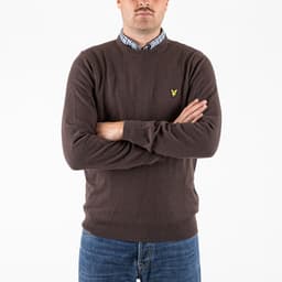 Cotton Merino Crew Neck Jumper - 2