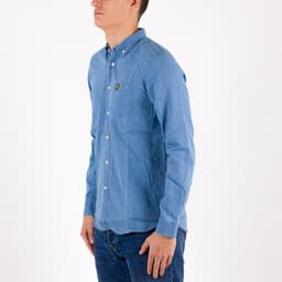 Denim Waffle Shirt - 2