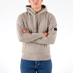 Brushed & Emerized Diagonal Fleece Hoodie - 2