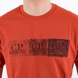 30/1 Jersey Distressed Chest Logo T-Shirt - 5