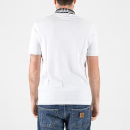 Tartan Collar Polo Shirt - 4